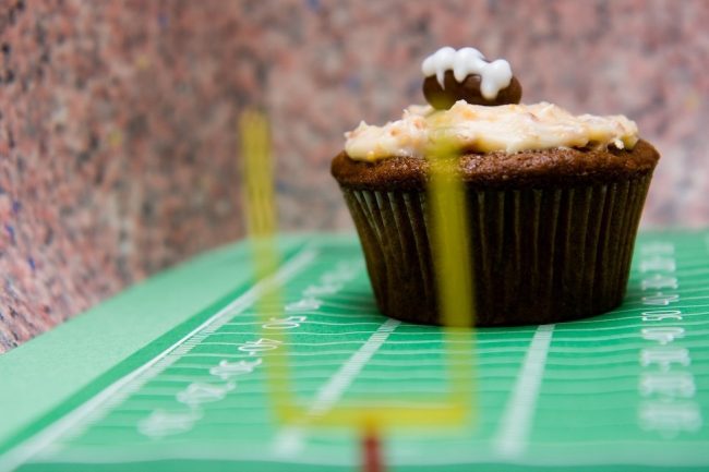 Cupcakes de queijo com cerveja